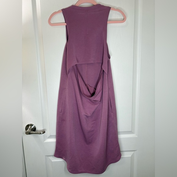 Lululemon•Back Vent Tank Dress•Vitasea Cupro Blend•Velvet Dust•NWOT NEW•Sz 8 - Picture 8 of 16